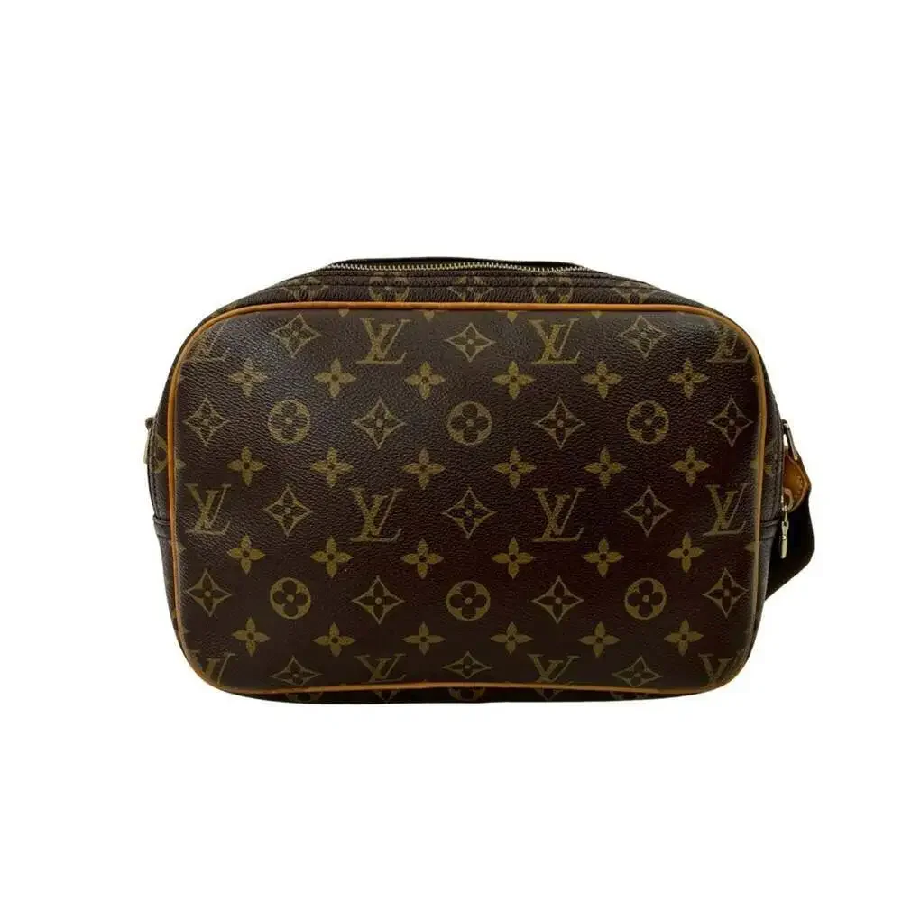LOUIS VUITTON Brown Monogram Leather Pochette Shoulder Bag - Picture 3 of 10